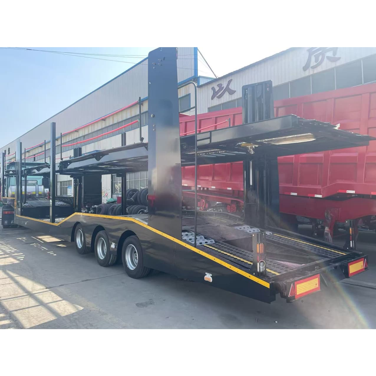 Cars Transport Tractor Semi Trailer Cars Transport Tractor Semi Trailer